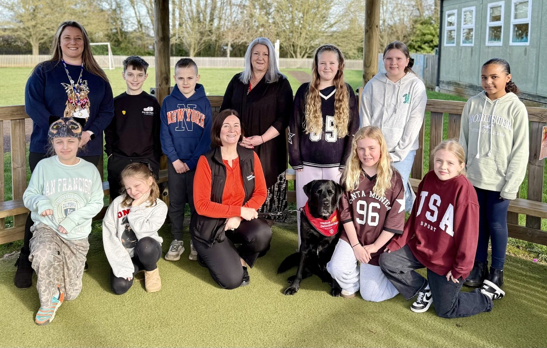 Medical Detection Dog visit